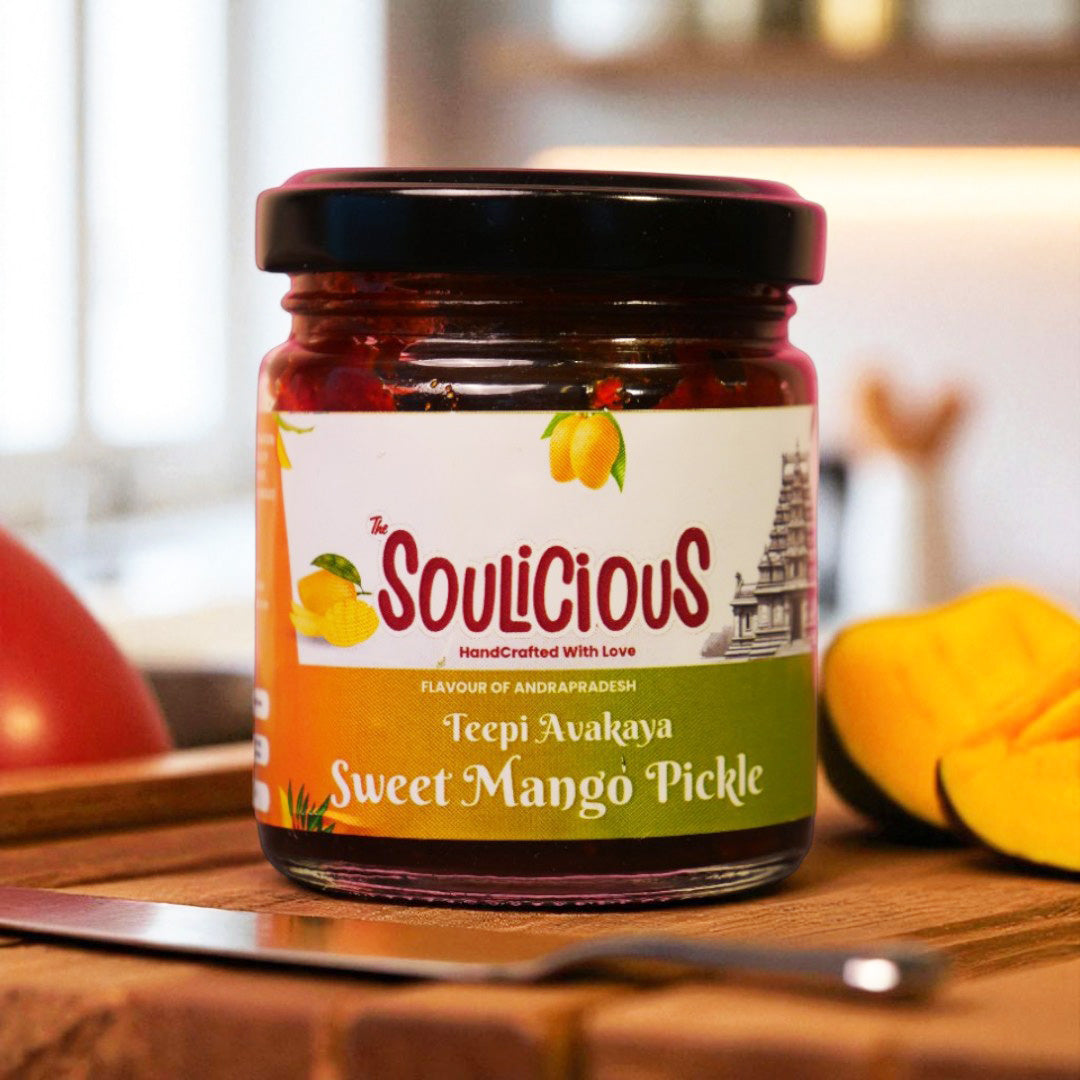 Sweet Mango Pickle - Teepi Avakaya